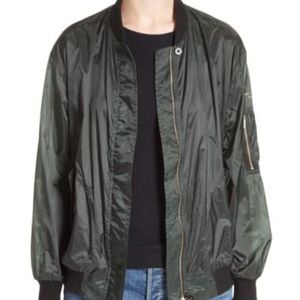 Burberry London Mayther Technical Bomber Jacket
